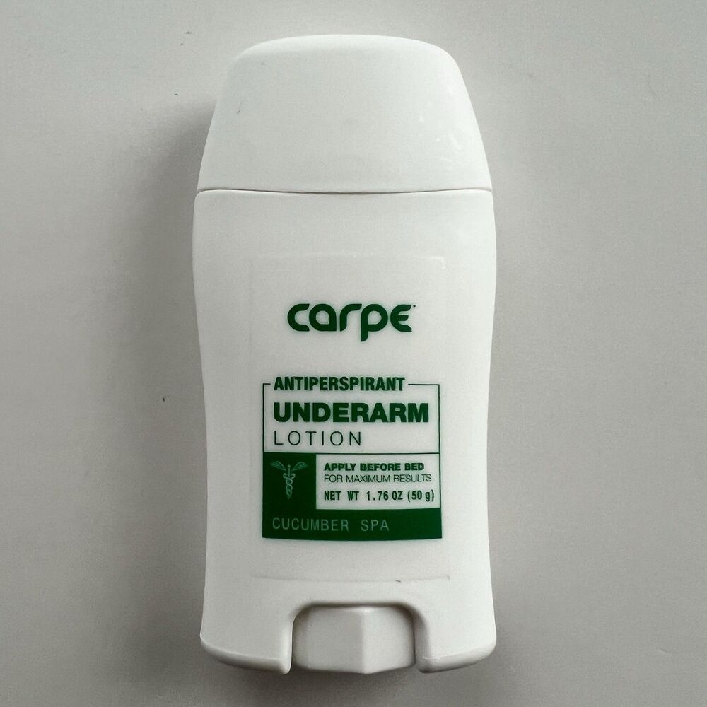 Carpe Antiperspirant Underarm Lotion CUCUMBER SPA 1.69oz | NEW & SEALED